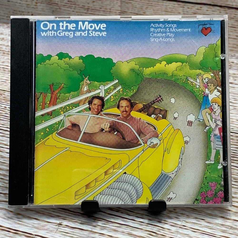 Greg & Steve – On The Move With Greg‎ And Steve [CD 1983]